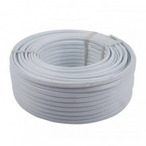Cable Surfix 2 Core + Earth White 20M 1.5MM