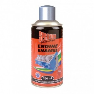 Sprayon Engine Enamel Spray Metallic Silver 250ML