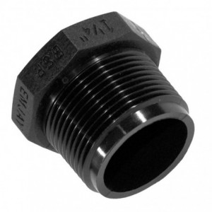 EMJAY MALE PLUG 1 in. (25MM)