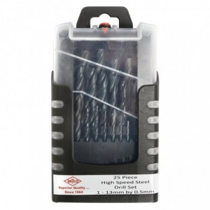Mitco Drill Set Steel 25PC