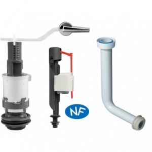 Wirquin Mechanism L/L Front Flush 2 Bi + Jollyfill