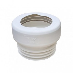 Wirquin Pan Connector Str + Fins 110MM RA372