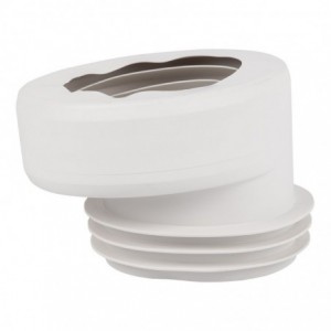 Wirquin Pan Connector Offset + Fins 110MM RA374