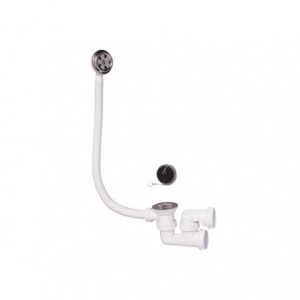 WIRQUIN BATH TRAP (SP602)+WASTE PLUG &amp; CHAIN