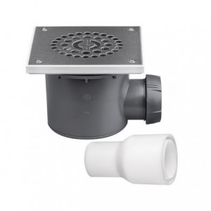 Wirquin Shower Trap Tourbillon Sq Ss Wst