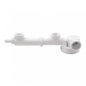 Wirquin Trap Sink Espace Double + W/M Conn