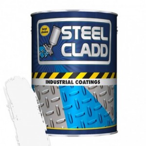 Steel Cladd Quick Dry Enamel White 20L