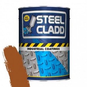 Steel Cladd Quick Dry Enamel Fiat Brown 1L