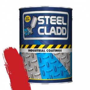 Steel Cladd Quick Dry Enamel Mf Red 1L