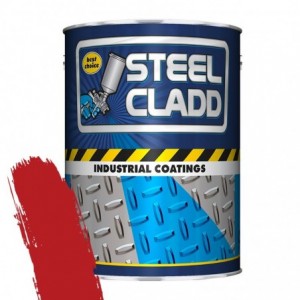 Steel Cladd Quick Dry Enamel Ih Red 5L