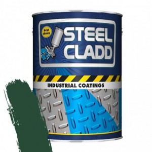 Steel Cladd Quick Dry Enamel Shearer Green 5L
