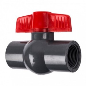 Torrenti Ball Valve PVC Threaded 16BAR 65MM