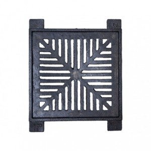 GRATE &amp; FRAME SQUARE DISH 300X300 L/D