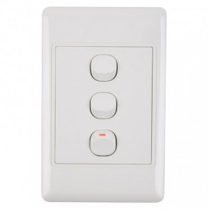 Nexus Light Switch With Cover 16AMP 4X2 1WAY 3L