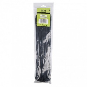 Nexus Cable Ties T50L 4.8MMX400MM Black 100 PACK
