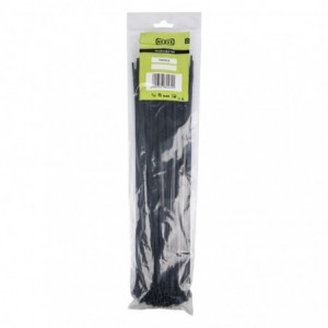 Nexus Cable Ties T120R 7.6MMX400MM Black 100 PACK