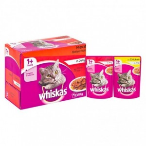 Whiskas Cat Food Pouch Bulk Multipack Meat Select