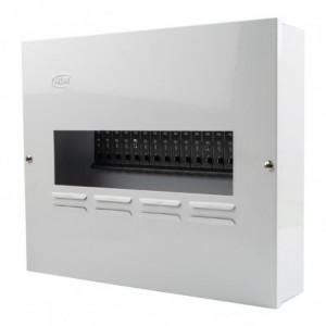 Distribution Board MINI Rail 16W Surface Metal