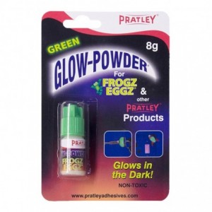 Pratley Frogzeggz Glow Powder 8G Green