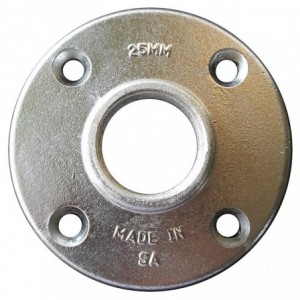 Flange Aluminium Non Sabs Thread 25MM Pipe Od 32M