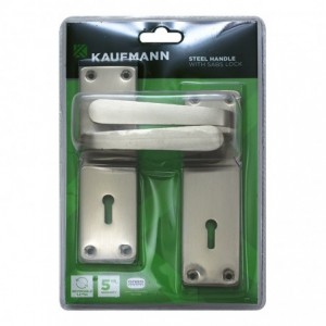 Kaufmann Lockset 2L Sabs Ms 6INCH Victorian Str Sn