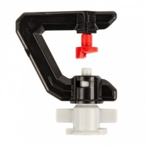 Gulf Sprinkler - Red Spreader 180 Degree (10PK)