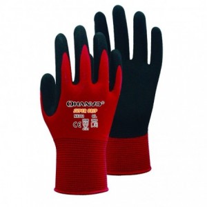 Hanvo Glove Super Grip Nitrile HI-VIZ Yel