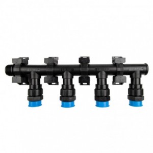 Emjay Manifold PVC Assembled 4 Station