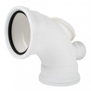 Polyprop Bend Vent Horn 90DEG Sv I.e 110MM Satas
