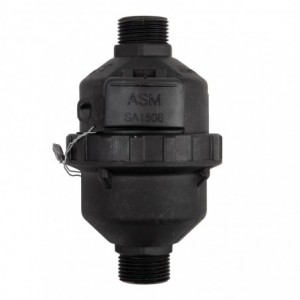 Water Meter 20MM Piston Type Plastic