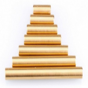Brass Running Nipple 22MM X 100MM