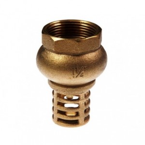 Foot Valve H/D Brass 25MM