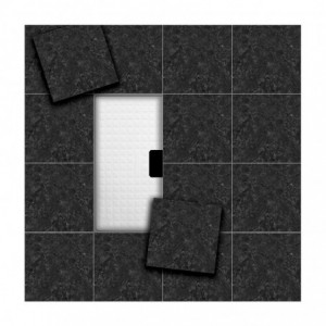 Wirquin Bath Inspection Tileable Hatch White PVC
