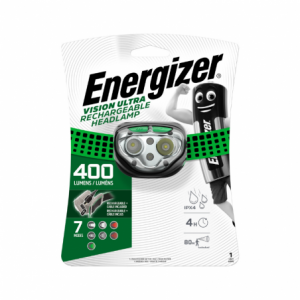 Energizer Vision Ultra Rech Headlight 400 Lumens