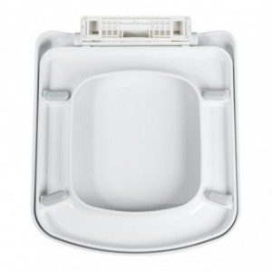 Wirquin Toilet Seat Compact Sq S/CLOSE Thermodur W