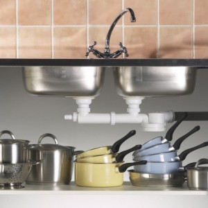 Wirquin Trap Sink Espace Double + W/M Conn (box)
