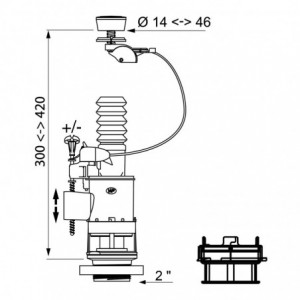 Wirquin Mechanism D/FLUSH Bibo + Adapt MW2 (box)