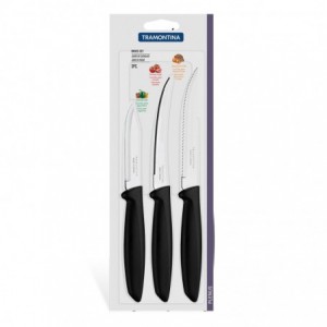 Tramontina Knives + B9 Set Plenus 3 Piece
