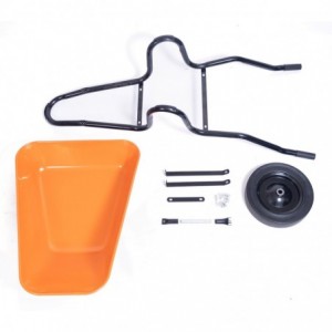 BESTER WHEELBARROW KRIEBA STEEL &amp; STD WHEEL CKD