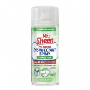 Mr Sheen Disinfec Spray Surf And Air Cmead 500ML