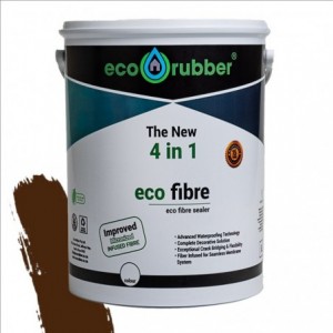 Eco Rubber 4 In 1 Eco Fibre Brown 20L