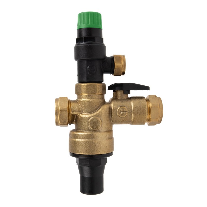 Advanced Valve Pressure Control 600KPA 22MM Brass - GeeWiz