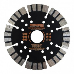 Rockworth Pro Diamond Turbo Wheel 115MM