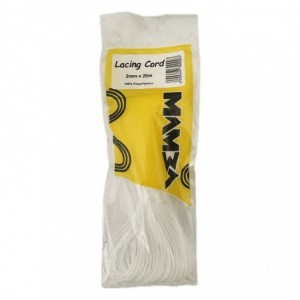 Mamba Shade Netting Lacingcord 2MM 20M White