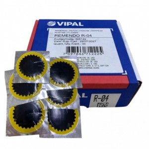 Vipal Round Tube Patch 80MM Price Each 35 Per Box