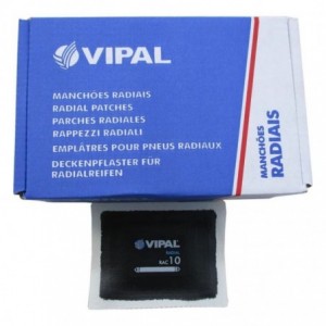 Vipal Tyre Patch 75X55MM Price Per Each 20 Per Box