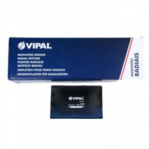 Vipal Tyre Patch 120X80MM Price P Each 20 Per Box