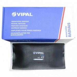 Vipal Tyre Patch 260X130MM Price P Each 10 Per Box