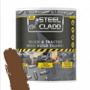 Steel Cladd Truck And Tractor Enamel Fiat Brown 1L