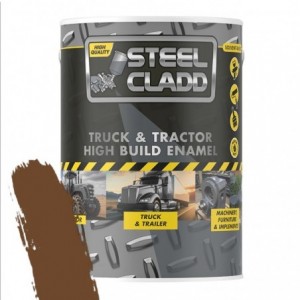 Steel Cladd Truck And Tractor Enamel Fiat Brown 5L